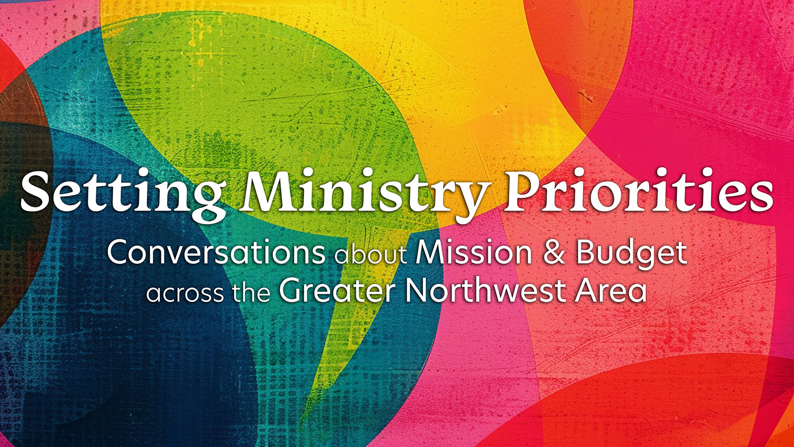 Setting Ministry Priorities